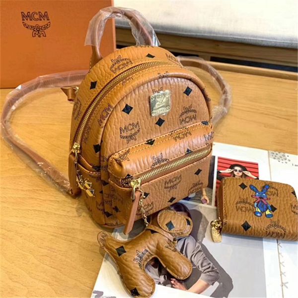 

2019 brand mini backpack lady women fa hion bag women handbag houlder bag tote leather backpack clutch wallet pur e gift