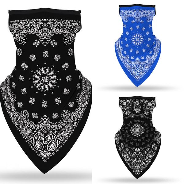 

jorem mask seamless skeleton neck mask scarf face seamless magic multi-function towel motorcycle bicycle hunting outdoor face magic, Black