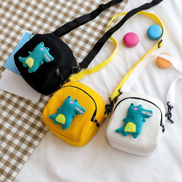 

korean style mini shoulder bag cartoon canvas messenger bag harajuku design shoulder messenger