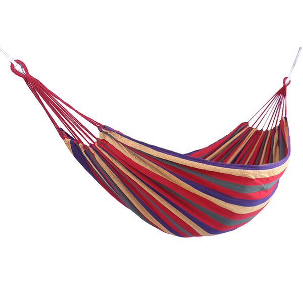 

portable garden canvas hammock canvas bed camping hanging porch backyard indoor outdoor swing blue