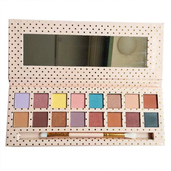 

smooth and beautiful makeup, three-dimensional repair, charm, 16-color eyeshadow, high-gloss, earth-colored eyeshadow