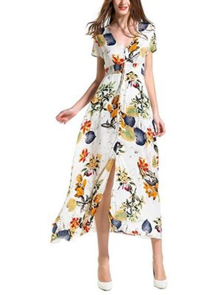 

2019 new arrival women printed dresses casual luxury womens long dresses fashion streetwear women designer dresses colorful size s-2xl 222, Black;gray