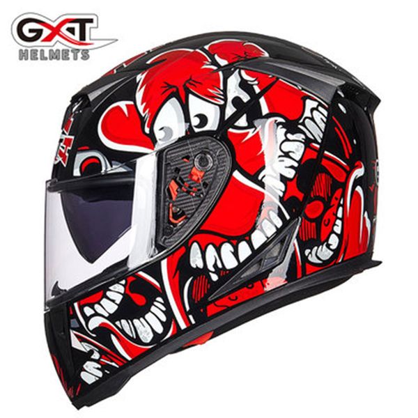 

мото шлем capacete, мото шлем новый gxt 158 анфас гонке мотоцикл double lens casque мотокросс / 20 цветов