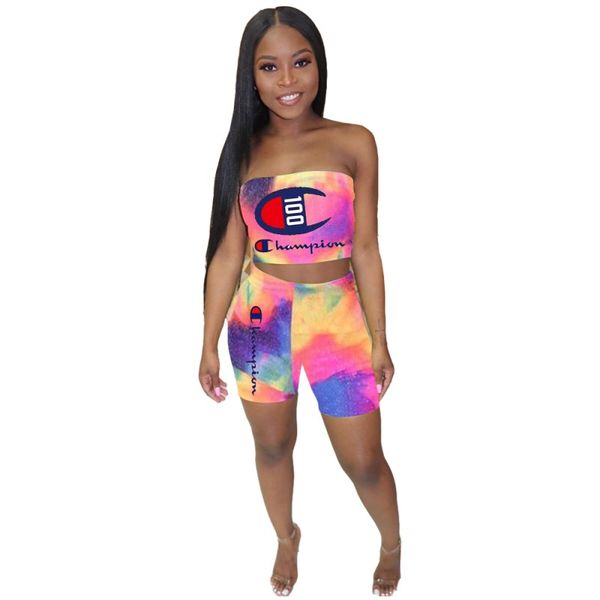 pink champion tube top
