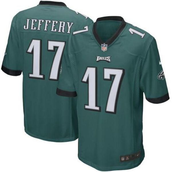 

alshon jeffery #17 men's green xs-5xl stitched football jerseys, Gray