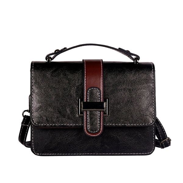 

fashion lady retro solid color versatile shoulder messenger bag handbags for women 2019 torebki damskie