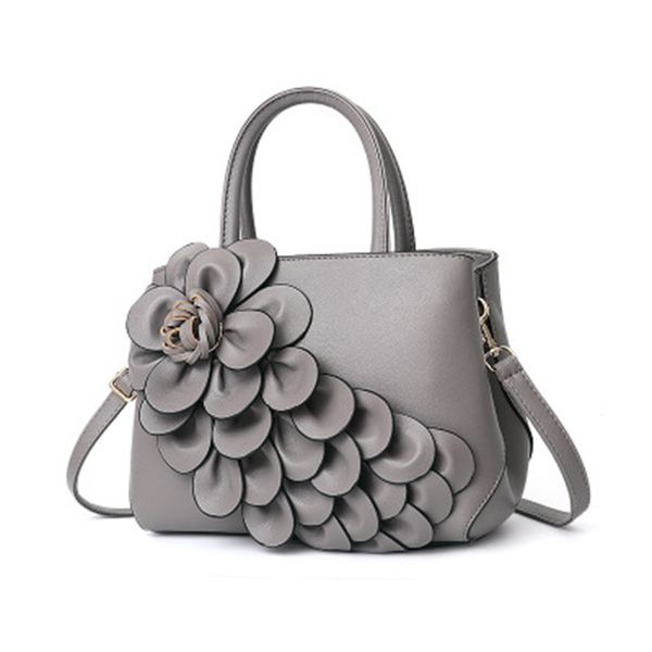 

bag 2019 new 3d large flowers large capacity handbag shoulder bag simple bags