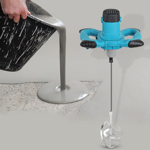 

1800w handheld electric paint coating cement mixer regulating for concretes grouts mixing