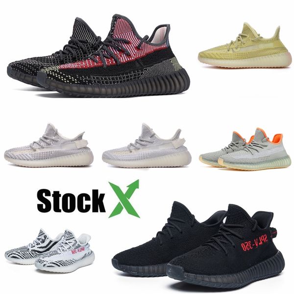 

sale kanye west desert sage earth cinder running shoes zyon yecheil yeshaya flax linen zebra bred beluga static trainer sneakers #qa696