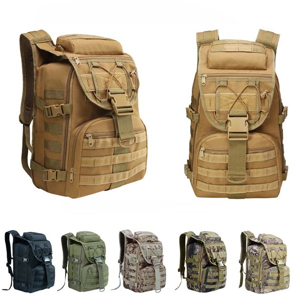 

35l molle tactical assault pack backpack army molle waterproof camouflage hunting bag outdoor hiking camping backpack