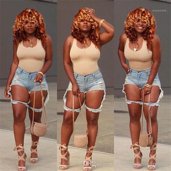 

сексуальные шорты летние тощие шорты средней талии с пуговицами промытые модные женские короткие брюки дырка джинсовые женщины, White;black