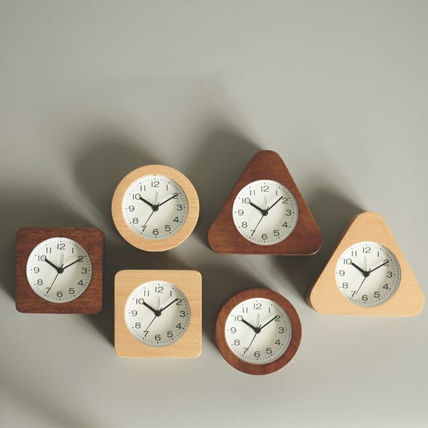

light alarm clock creative wooden kids alarm clock digital led table wood night electronic desk wake up kids qla042