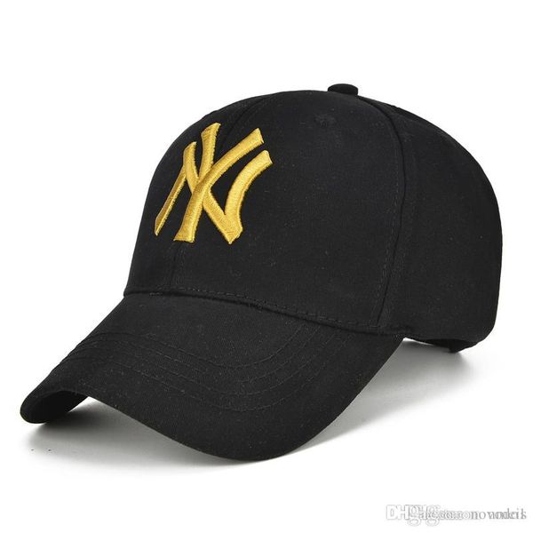 

new casual designer cap hats for adjustable letter print campaniform baseball cap casual snapback made of cotton with 6 colors, Blue;gray