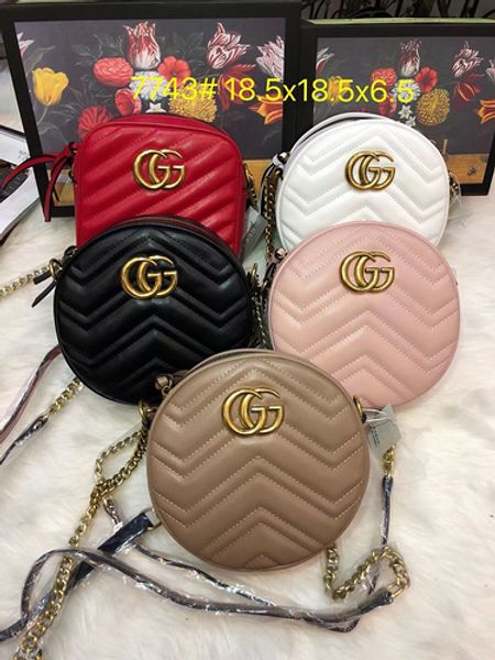 

hit gucci new ladies fashion show single shoulder messenger bag handle crossbody messenger bag wallet 042