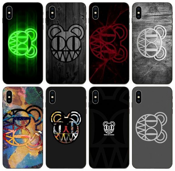 

tongtrade] radiohead черный и белый логотип чехол для iphone 11 pro 8 7 6s 6p 5s 5p max x xs galaxy a40s a50s честь 8c 8s htc desire 628 ca