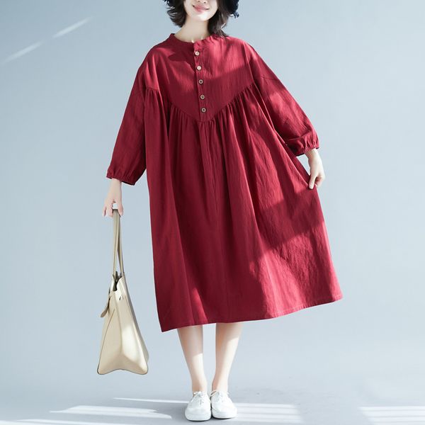 

2019 лето хлопок будет код литература fat mm easy dress, White;black