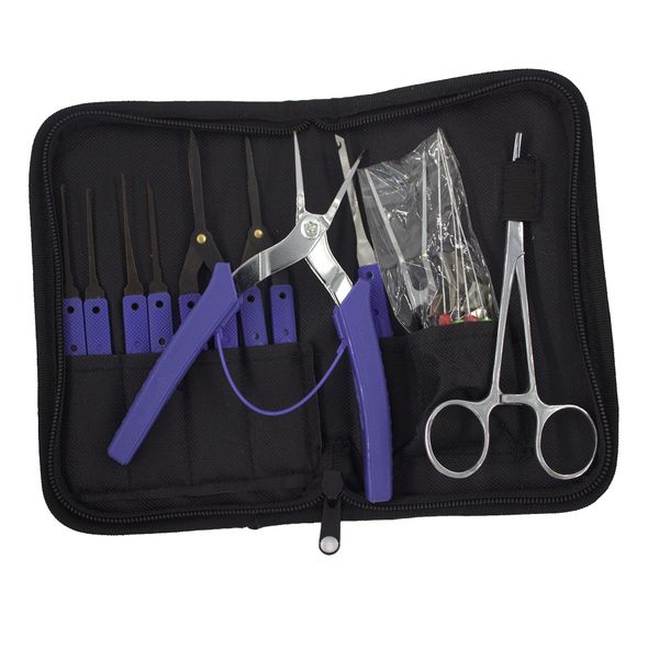 

KLOM Locksmith Tools Pack Broken Keys Kit Easily Pick The Broken Keys Out of Lock