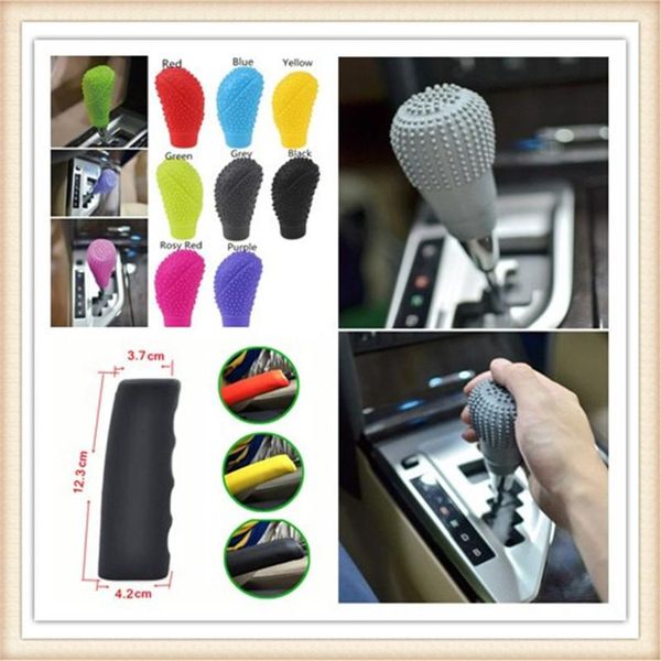 

auto oval shaped silicone gear shift knob nonslip protector for blazer traverse tahoe equinox trax sonic fnr-x bolt