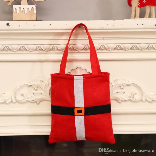 

christmas candy bags xmas party decor kids gift storage bag home new year santa claus bags christmas tree decor ornaments bag bh0212 tqq