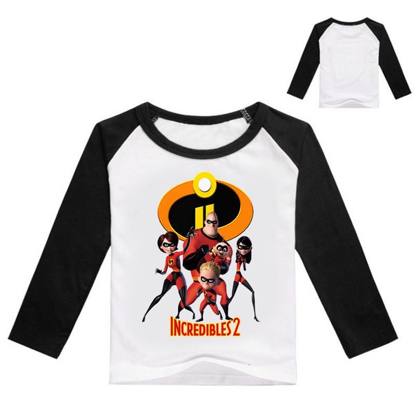 

children's superman wear general mobilization 2the incredibles2 children shirt in large child short sleeve t078 t shirts, Black