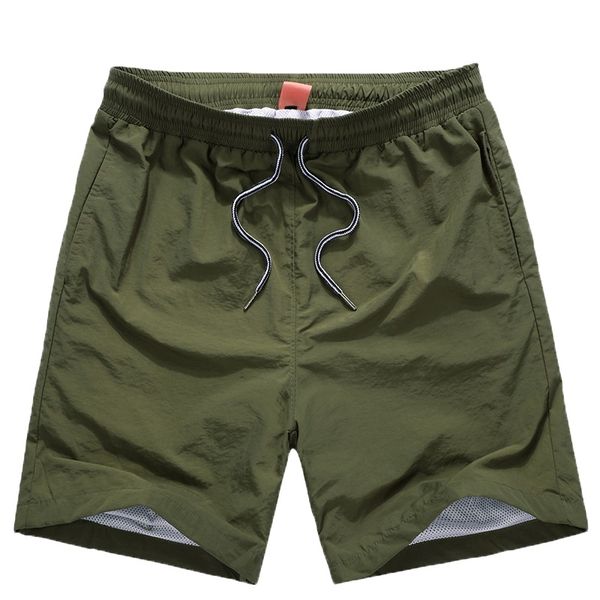

summer fashion men shorts breathable mesh fabric shorts men casual beach joggers trousers solid color size 4xl, White;black