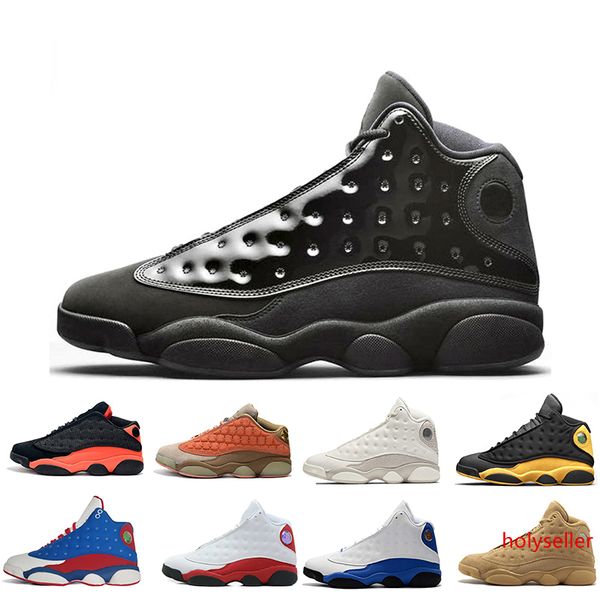 

13 13s mens basketball shoes cap and gown phantom chicago gs hyper royal black cat flints bred brown wheat dmp mens sports sneakers women