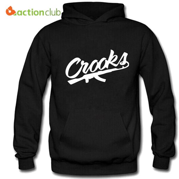 

actionclub men's hoodies men fashion sweatshirts casual hooded male hooded tracksuit sweatshirt men wear, Black