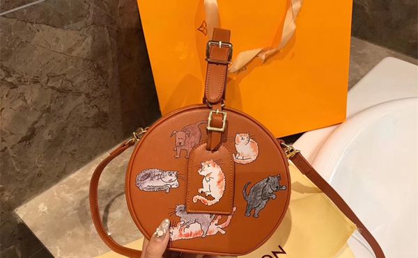 

Париж Новый Сладкий Cat Женщины Сумки На Ремне Crossbody Сумки Роскошный Дизайн Сумки С