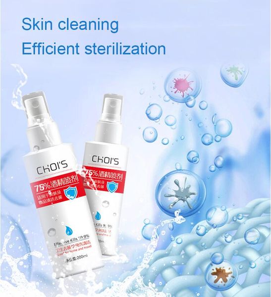 

фабрика сразу продает защитный вирус дезинфицирующее средство антибактериальная активность 100 мл 75% спирт спрей бесплатная доставка по все