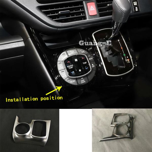 

for noah voxy 80 series 2014 2015 2016 2017 2018 car sticker styling cover inner gear shift box panel holder frame trim