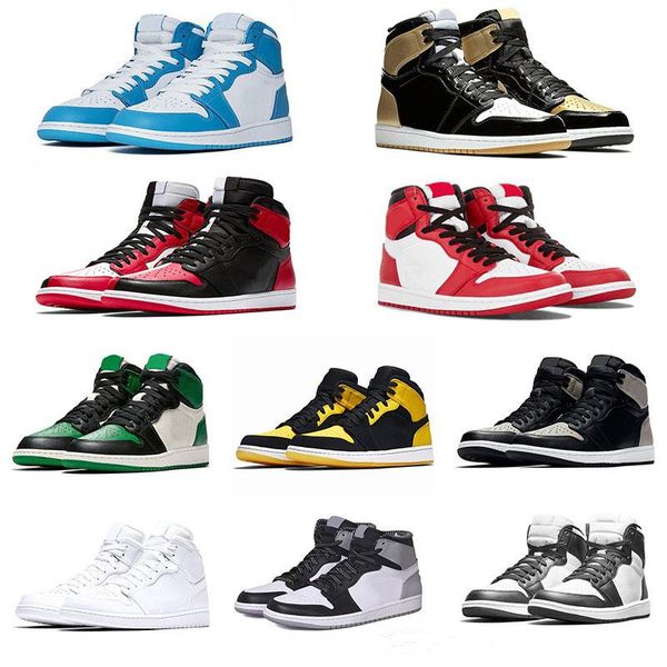 

with box 1 chicago high og red white men basketball shoes 1s i sports sneakers trainers 5-12 wholesale size 36-46