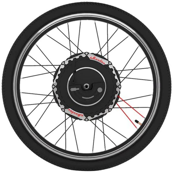 YUNZHILUN 24V - X iMortor 2,0 700C elétrica Roda de bicicleta Frente