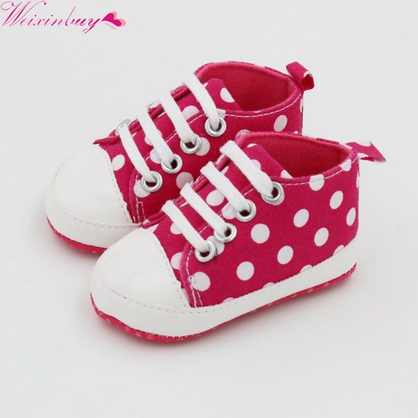 

baby shoes new canvas classic sports sneakers infant toddler anti-slip soft sole crib shoes newborn boys girls first walkers
