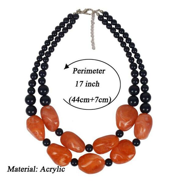 

trendy statement jewelry women resin oval pendant choker necklaces new design punk chocker initial teacher gift, Silver