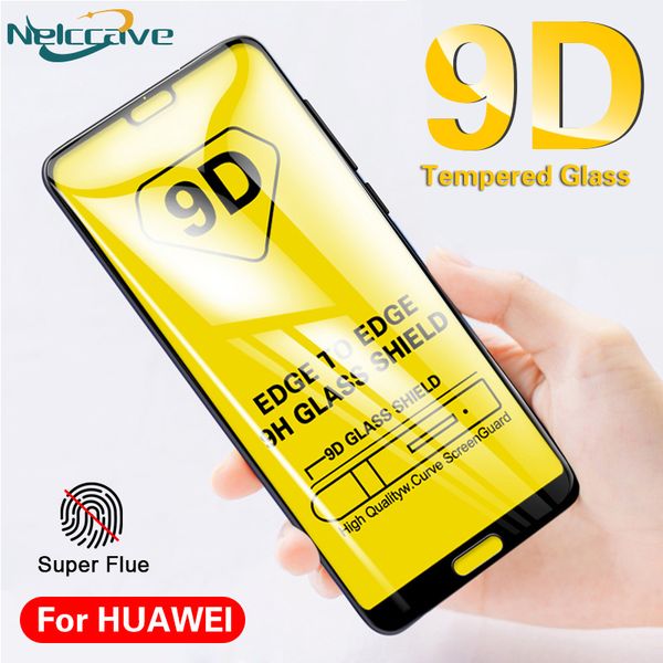 

для huawei p30 p20 pro p10 плюс протектор фильм p9 mini p8 lite с полным изогнутого покрытие экрана протектор закаленное стекло