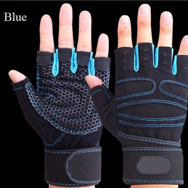 

half finger powerlifting gym gloves breathable dumbbell weight lifting crossfit fitness sport mittens cycling guantes gym