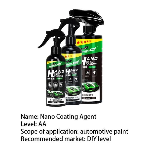 

120/100ml car repellent ceramic coating glass plated crystal liquid hydrophobic coating waterproof agent 4.6