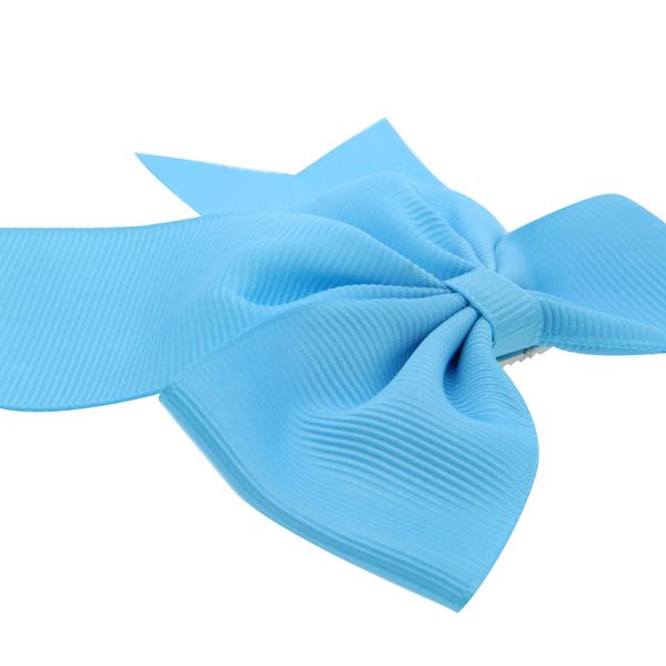 

1pcs swallowtail ribbon bow clip elastic hair bands for girls bohemian hairpins scrunchy korean kids hair accessories for women, Slivery;white