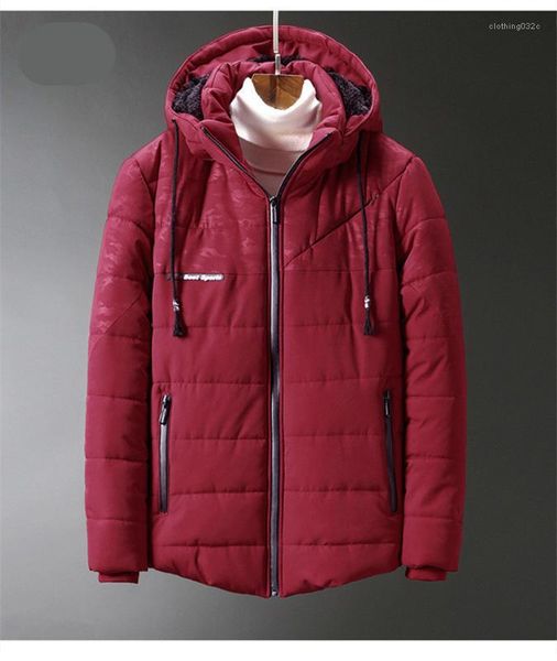 

jacket loose large size plus velvet hooded camouflage outerwear thickened winter warm males clothing mens fashion designer, Black