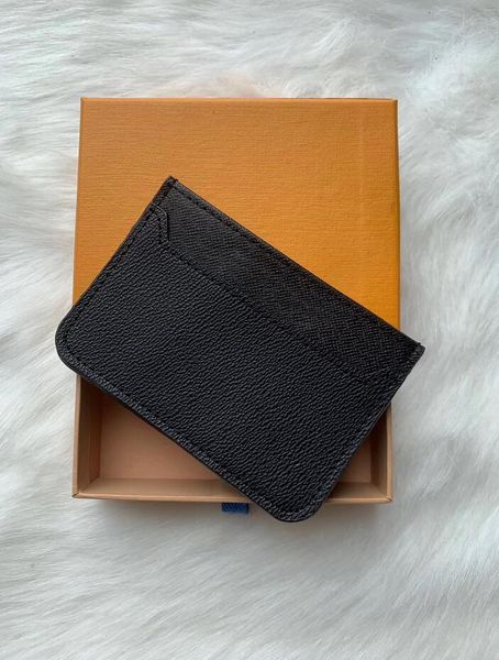 

2020 new mens fashion classic design casual credit card id holder hiqh quality real leather ultra slim wallet packet bag for mans/womans, Brown;gray