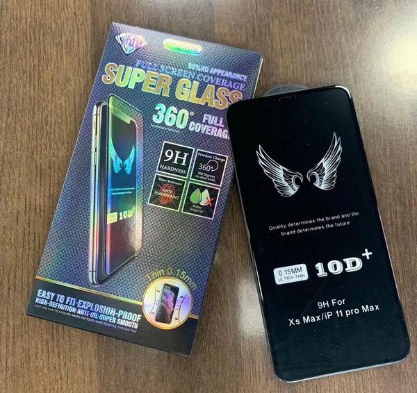 

tempered glass screen protector film 0.15mm 9h anti-scratch for iphone 11 pro max 11 pro x xr xs max 8 7 plus with retail package