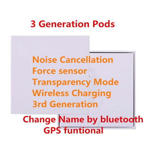 

2019 h1 chip ap3 pro wirele charging generation 3 bluetooth headphone auto paring earphone with pop up window pk ap 2 chip