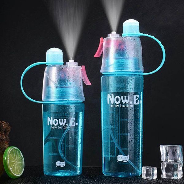 

explosion sport water bottles 400/600ml 1l protein shaker outdoor travel portable leakproof tritan plastic drink bottle bpa free