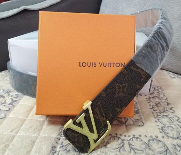 

new selling new mens womens belt genuine leather business belts pure color belt fashion brand buckle belt for gift box, Black;brown