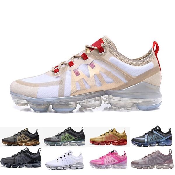 

2019 vapors be true men woman shock shoes for fashion mens casual maxes sneakers shoes 36-45, Black