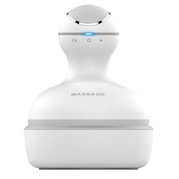 

gitech cordless head massager electric shiatsu scalp massager smart charging grab head body relaxtion pain relief health care physiotherap