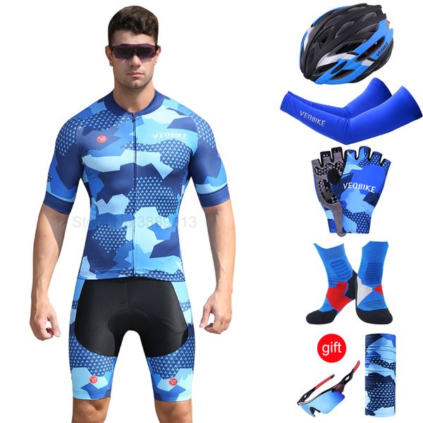 

new pro team cycling jersey set men summer short sleeve 2019 mountain bike clothing mtb wear bicycle clothes man cycling uniform, Black;blue