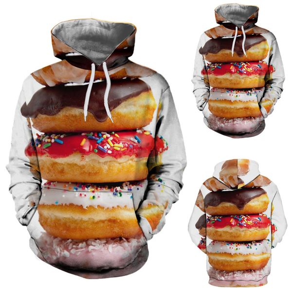 

fashion 3d print sweatshirt for man casual autumn winter printing drawstirng long sleeve pullover blouse hoodie man casual jacke, Black