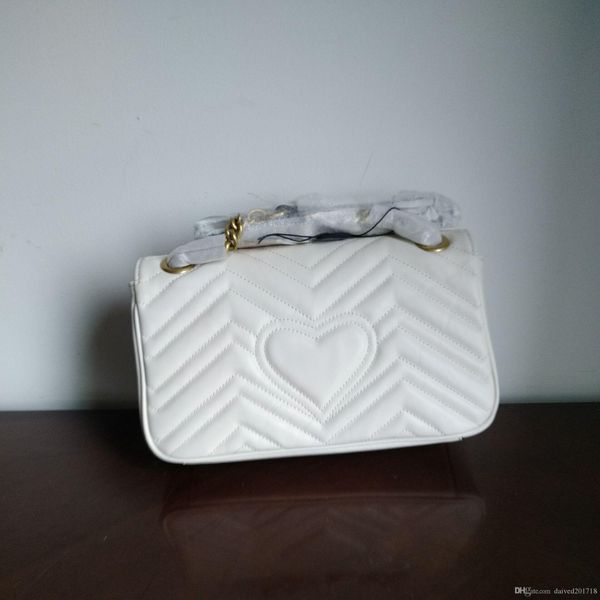 

new european classic luxury style ladies fashion bag shoulder bag handbag, pure leather, heart shape design, decoration, clasp closure, more