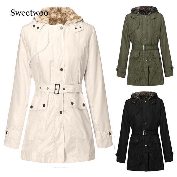 

women outdoor hiking jacket winter warm wool zipper sports rain coat cotton climbing trekking windbreaker waterproof jackets, Blue;black